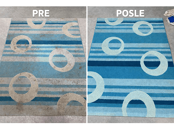 Pre i posle pranja tepiha