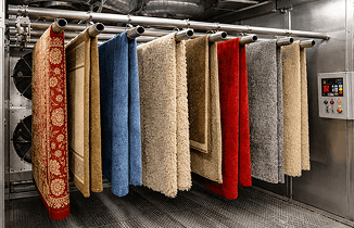 Sušenje tepiha u komori